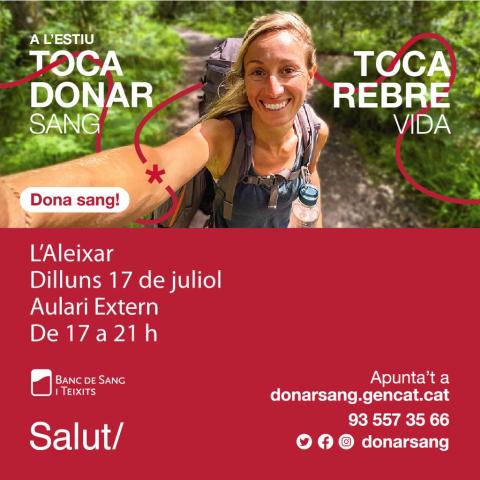 Campanya de donació de sang a l'Aleixar