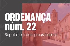 Ordenança Fiscal núm.22 Ordenança Fiscal núm.22